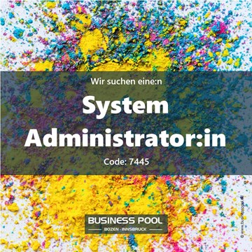 System Administrator:in